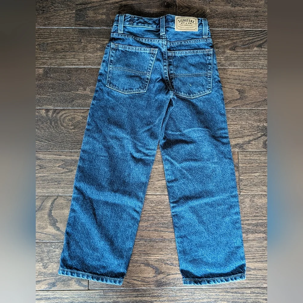 Levi's Youth Denim Jeans Wide Leg Straight Fit - Picture 3 of 9